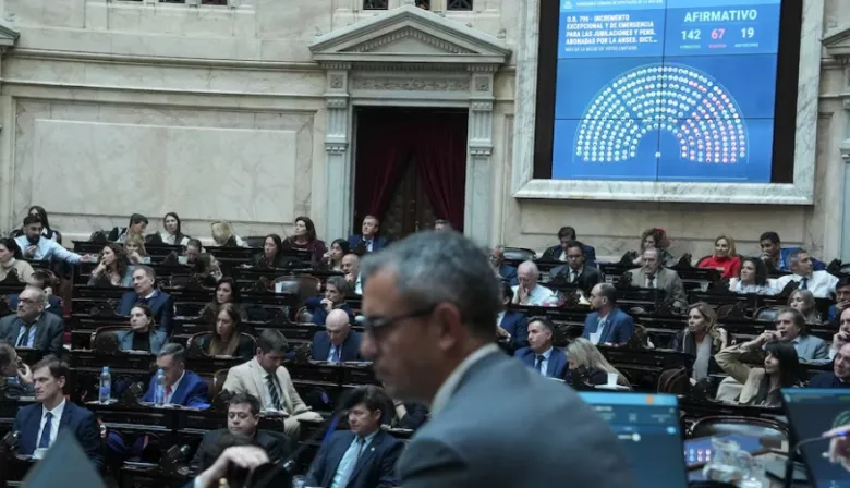 Diputados dio media sanción a un aumento para jubilados impulsado por la oposición