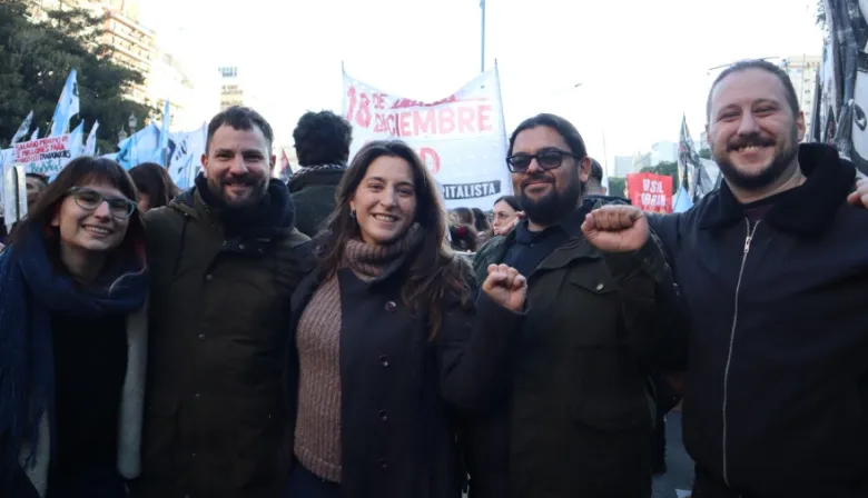 Manuela Castañeira presentó las candidaturas del Nuevo MAS en la provincia de Buenos Aires