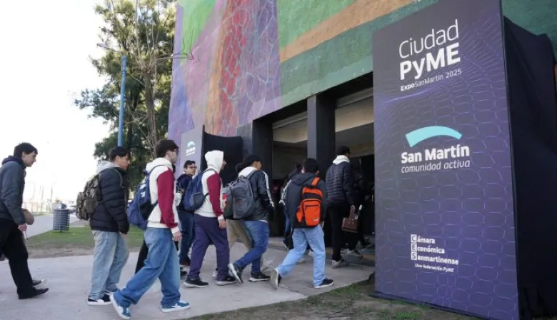 San Martín abrió la segunda edición de la Expo Ciudad PyME con más de 150 empresas locales