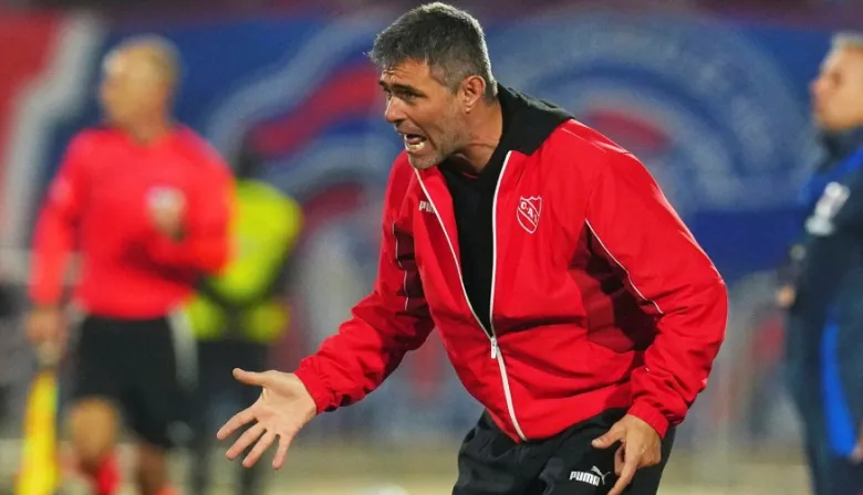 Vaccari, tras la derrota de Independiente en Chile: “El empate hubiese sido lo justo”