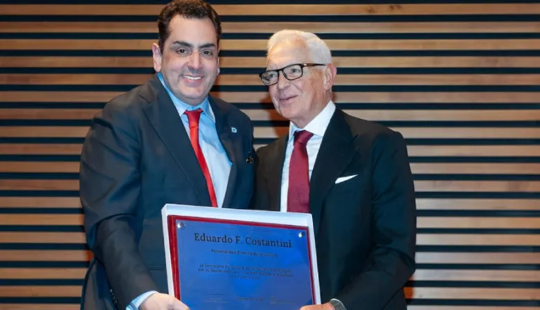 Eduardo Costantini fue declarado Personalidad Emérita de la Cultura