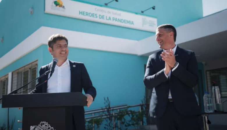 Kicillof inauguró un nuevo Centro de Atención Primaria de la Salud