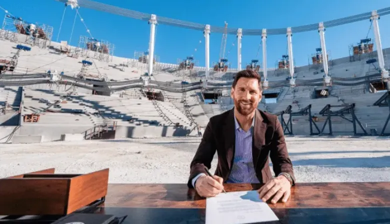 Lionel Messi renovó con Inter Miami hasta 2028 y jugará en el nuevo estadio del club