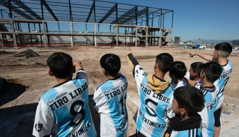 El Polideportivo Lionel Messi de La Matanza está cada vez más cerca