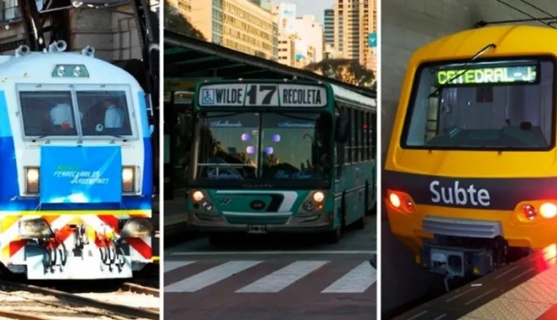 Aumenta el transporte público en el AMBA: nuevas tarifas desde enero
