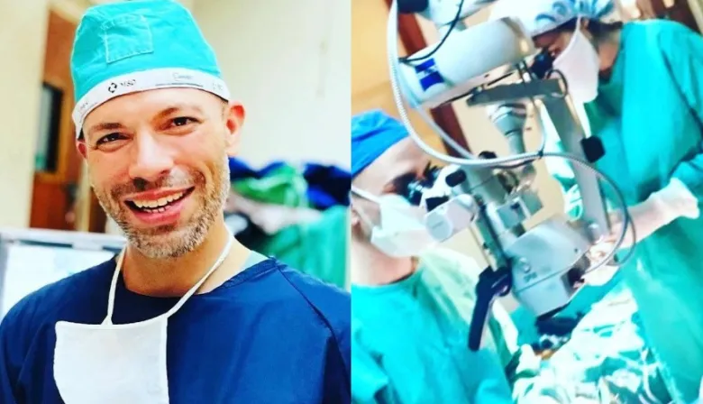 Oftalmólogo platense desarrolló una microcirugía que devuelve la vista tras golpes o malformaciones