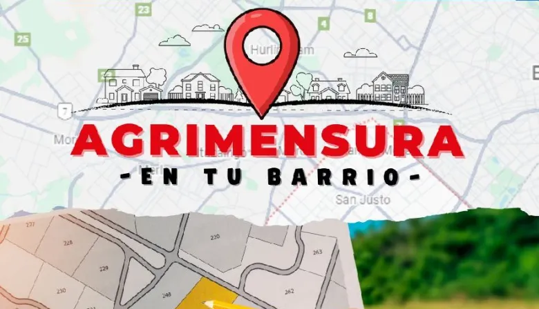 Lanzan “Agrimensura en tu Barrio” con asesoramiento técnico gratuito para vecinos