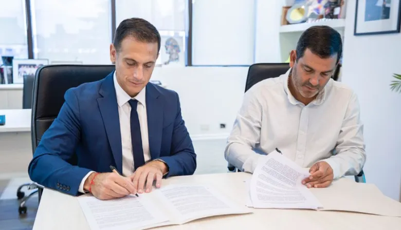 Lanús firmó un convenio con Dolores para acceder con descuento al Parque Termal