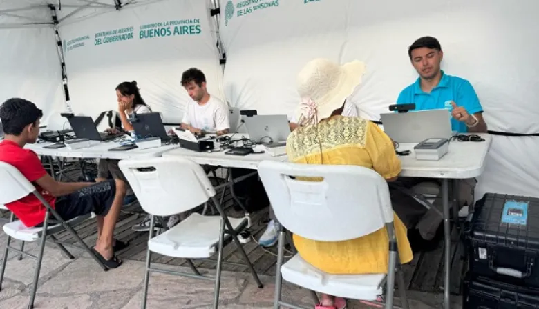La Provincia de Buenos Aires superó los 6.500 trámites registrales en los operativos de verano