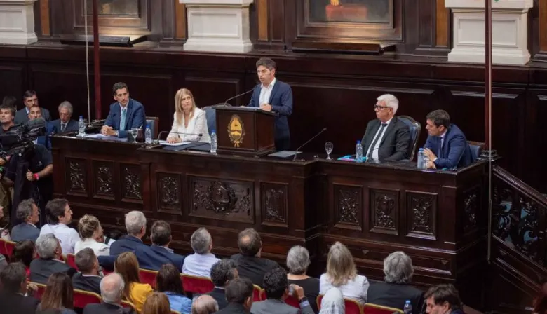 El gobernador Axel Kicillof dio inicio al período de sesiones ordinarias 2026