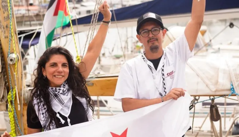 Cele Fierro se suma a una misión humanitaria internacional rumbo a Gaza