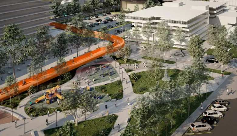 “Nuevo Caseros”: el plan para renovar el centro con viviendas, comercios y más espacios públicos