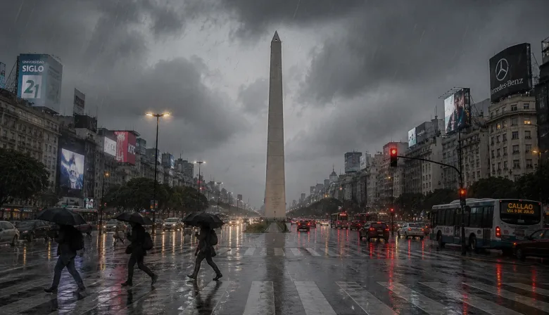 Lluvias, ráfagas y frío intenso: cómo seguirá el tiempo en el AMBA