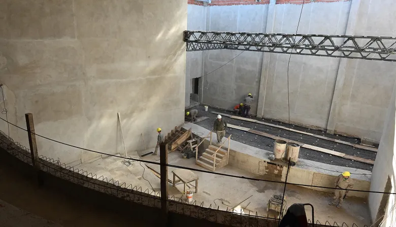 Tigre avanza con la obra de un nuevo teatro municipal en El Talar