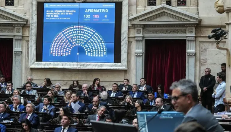 Diputados dio media sanción al proyecto del Gobierno para recortar subsidios al gas por zona fría