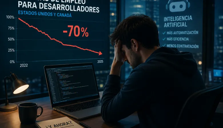 La inteligencia artificial redefine el empleo tecnológico y crece la preocupación entre programadores