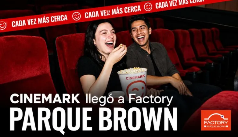 Cinemark inauguró un nuevo complejo en Factory Parque Brown
