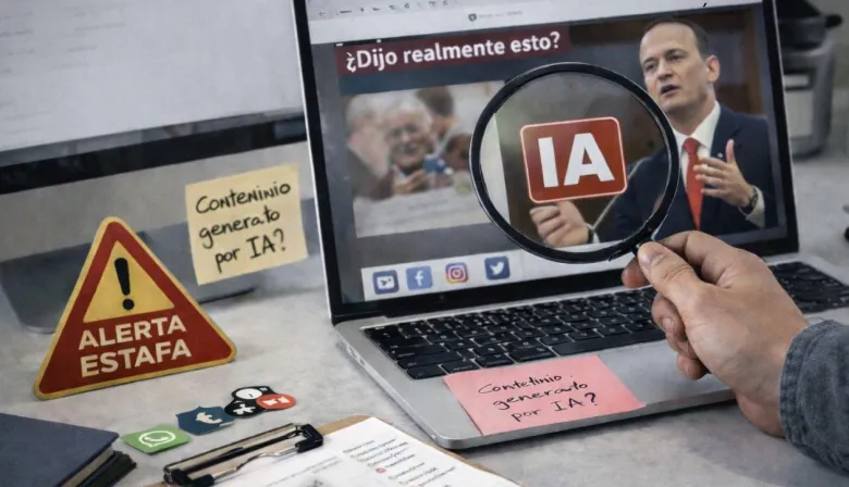 ¿Es real o fue creado con IA? Las claves para detectar un video falso