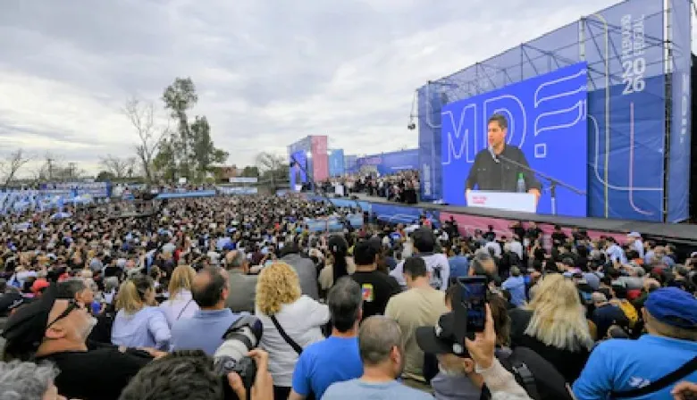 Kicillof lanzó en Avellaneda el Movimiento Derecho al Futuro con la mirada puesta en 2027