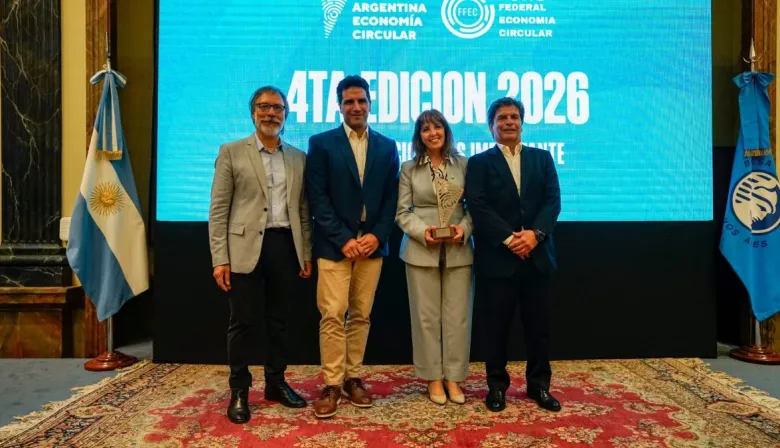 CEAMSE fue reconocida con el Premio Argentina Economía Circular 2026