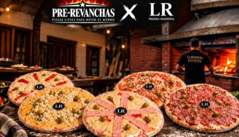 Pizzas listas para el horno y a precios mayoristas, la nueva propuesta de La Revancha