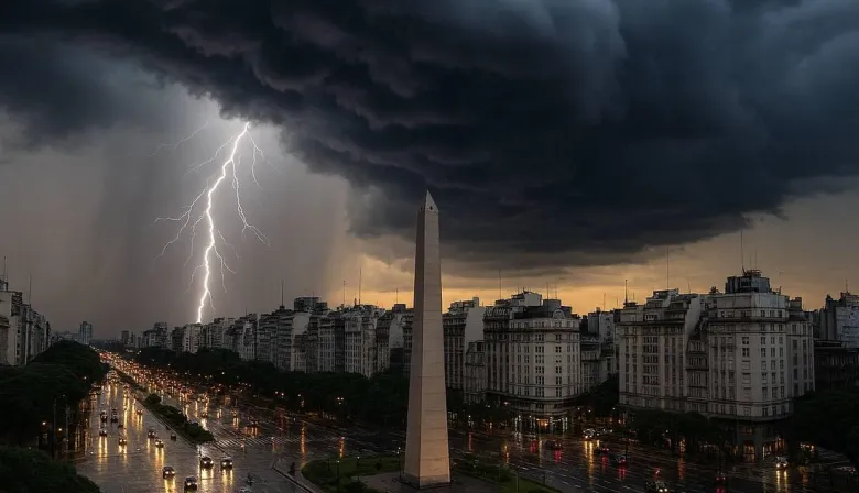 El AMBA, bajo alerta por tormentas: advierten por lluvias intensas y posible caída de granizo