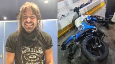 Denuncian al cantante de La Mancha de Rolando por agredir a un motociclista y aplastar su moto