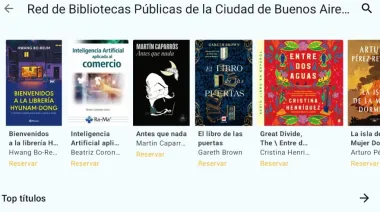 Llega la primera app de préstamo de libros digitales gratuitos del país