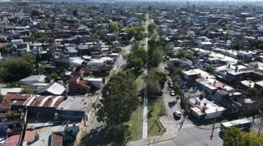 Lanús Gobierno avanza con las obras en el Parque Lineal del Oeste