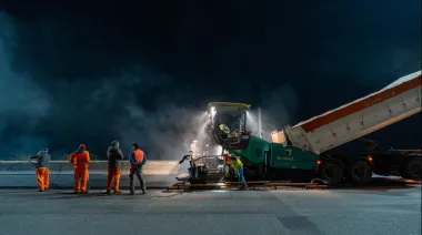 Avanza la repavimentación de la Autopista Buenos Aires–La Plata: intervienen más de 40 km