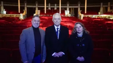 Alak dio inicio a las obras de restauración y puesta en valor del Teatro Municipal Coliseo Podestá