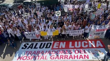 Paros, marcha federal y reclamo por la ley de emergencia: el Garrahan profundiza su lucha