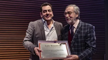 Luis Brandoni fue distinguido como Personalidad Emérita de la Cultura Argentina