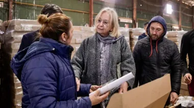 La Junta Electoral bonaerense supervisó el armado de urnas en el Polo Electoral de La Plata