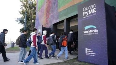 San Martín abrió la segunda edición de la Expo Ciudad PyME con más de 150 empresas locales