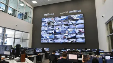 Vicente López inauguró ESCUDO, la central de seguridad más moderna del país