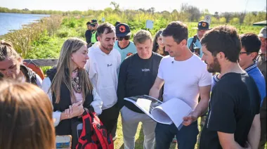 San Vicente avanza con un plan turístico y ambiental en la Laguna del Ojo