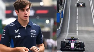 Colapinto pone primera en el Gran Premio de Singapur de Fórmula 1