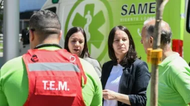 Vicente López amplía el sistema SAME con unidades de última generación para emergencias las 24 horas