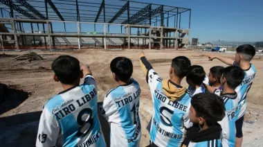 El Polideportivo Lionel Messi de La Matanza está cada vez más cerca