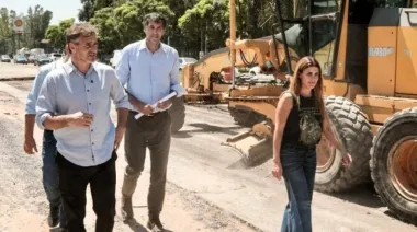 Federico Achával supervisó la renovación de la Ruta 8