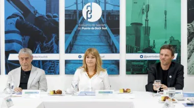 Mónica Litza asumió la presidencia del Puerto de Dock Sud