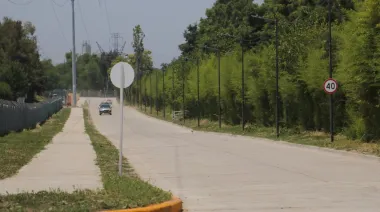 Se abrió la calle Chapeaurouge, un nuevo camino en San Miguel
