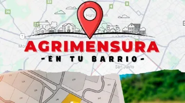 Lanzan “Agrimensura en tu Barrio” con asesoramiento técnico gratuito para vecinos