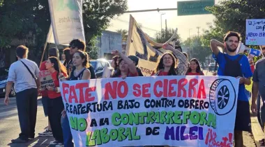 Ruidazo en Zona Sur por los 920 puestos de trabajo de FATE en riesgo