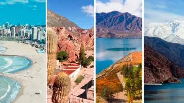 Más de un millón de turistas recorrieron el país en el fin de semana largo