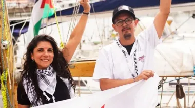 Denuncian que fuerzas israelíes secuestraron a Cele Fierro y otros tripulantes de la Flotilla Sumud Global