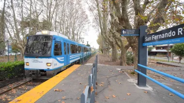 El Tren de la Costa volvió a funcionar tras casi un mes de suspensión