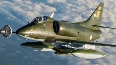 “Charla con los Halcones”: homenaje al heroísmo del Grupo 5 de Caza a 44 años de la Guerra de Malvinas