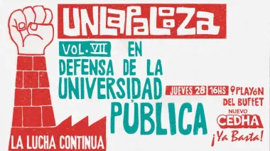 UNLa: se viene la séptima edición del festival UNLAPALOOZA